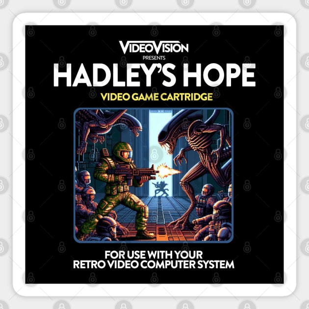 Hadley's Hope 80s Game Magnet by PopCultureShirts